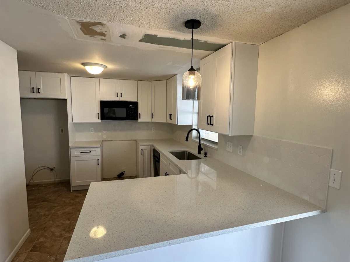 Recently remodeled kitchen